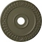 Ekena Millwork Wreath Ceiling Medallion (Fits Canopies up to 6"), 21 1/8"OD x 3 5/8"ID x 7/8"P, Painted Turtle CM21WRPTF - alternate 1